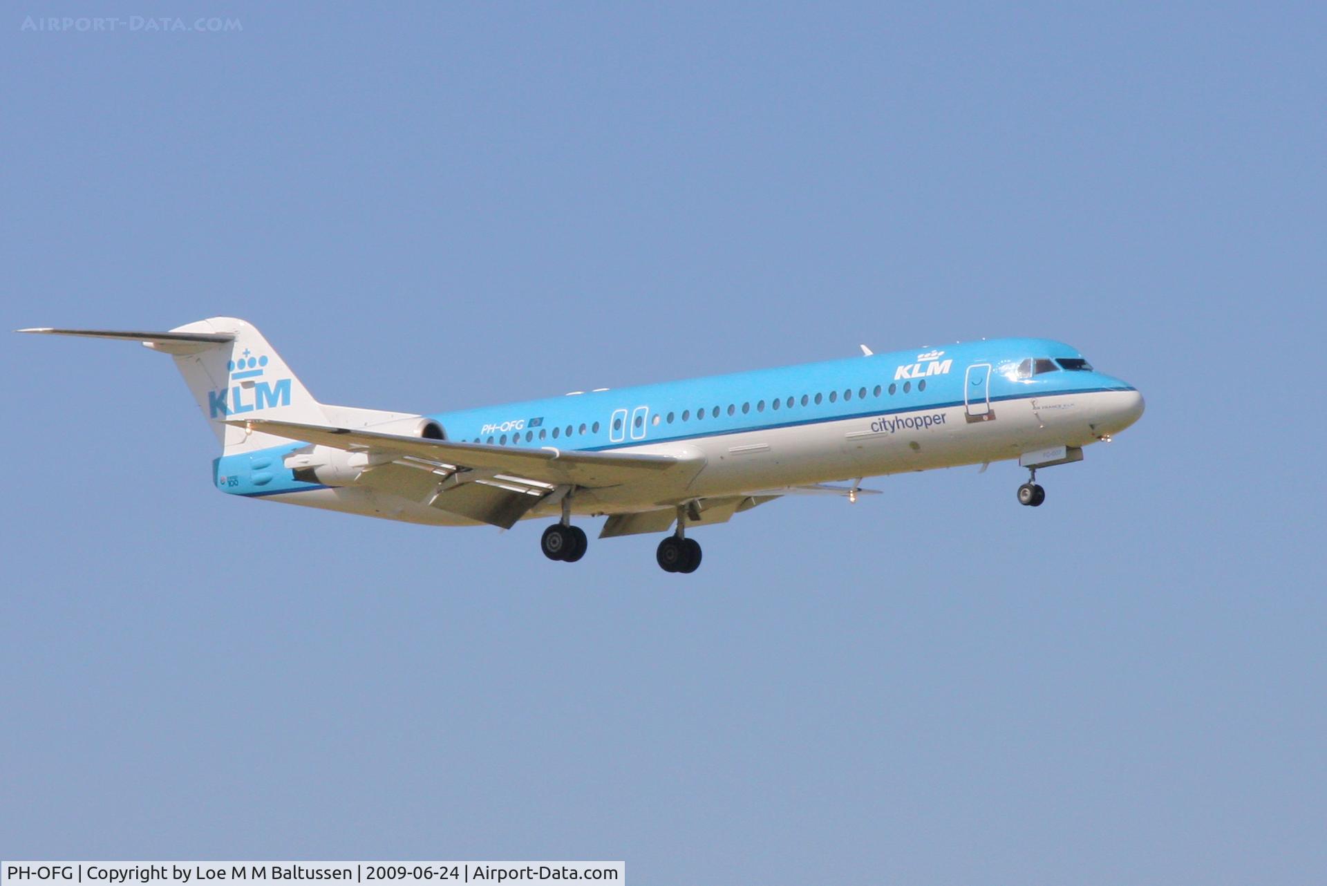 PH-OFG, Fokker 70 (F-28-0070) C/N 11275, EHSC Schiphol RWY 36R
