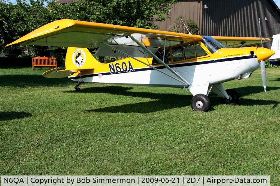 N6QA, 1997 Aviat A-1 Husky C/N 1375, Father's Day fly-in at Beach City, Ohio