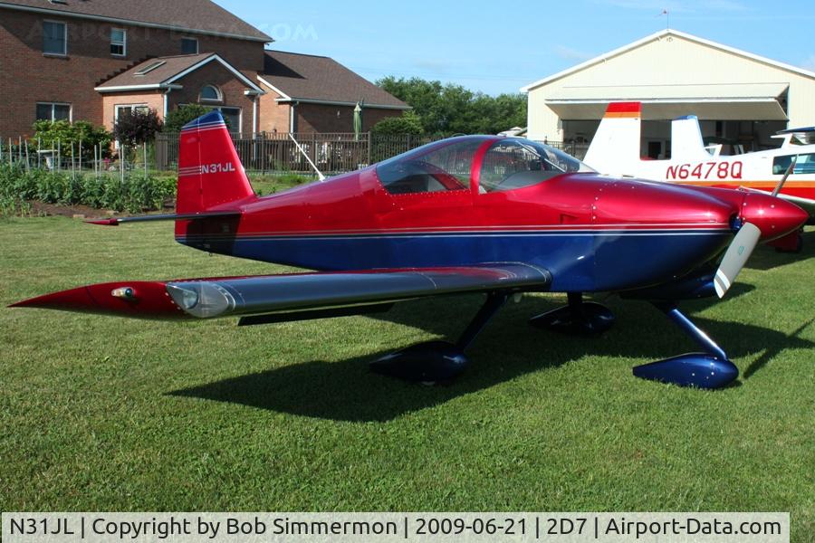 N31JL, 2000 Vans RV-6A C/N 23373, Father's Day fly-in at Beach City, Ohio