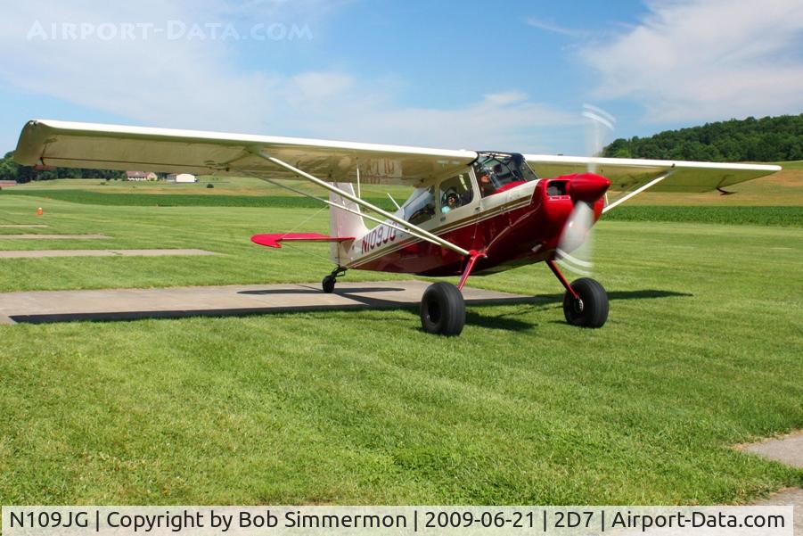 N109JG, 2004 American Champion 8GCBC Scout C/N 459-2004, Father's Day fly-in at Beach City, Ohio