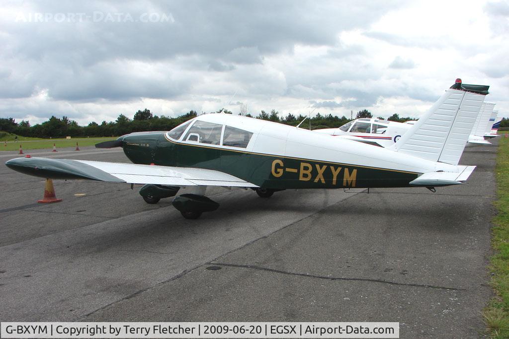 G-BXYM, 1967 Piper PA-28-235 Cherokee B C/N 28-10858, Piper PA-28-235 at North Weald on 2009 Air Britain Fly-in Day 1