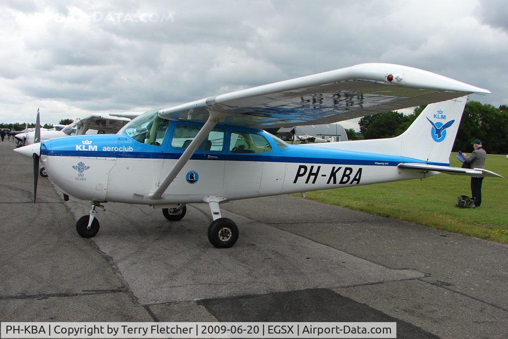 PH-KBA, 1982 Cessna 172P C/N 17275109, Dutch Cessna 172P at North Weald on 2009 Air Britain Fly-in Day 1