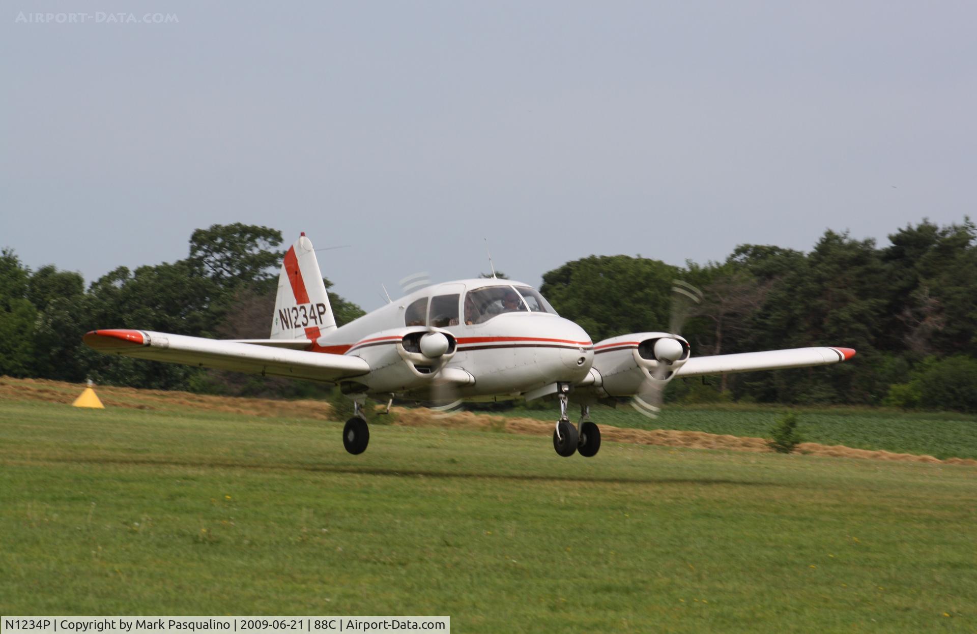 N1234P, 1955 Piper PA-23-250 Aztec C/N 23-255, Piper PA-23