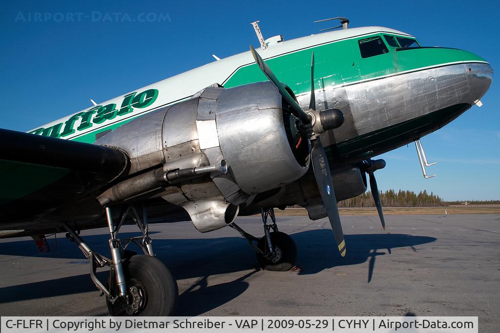 C-FLFR, 1942 Douglas DC3C-S1C3G (C-47A) C/N 13155, Buffalo Airways DC3