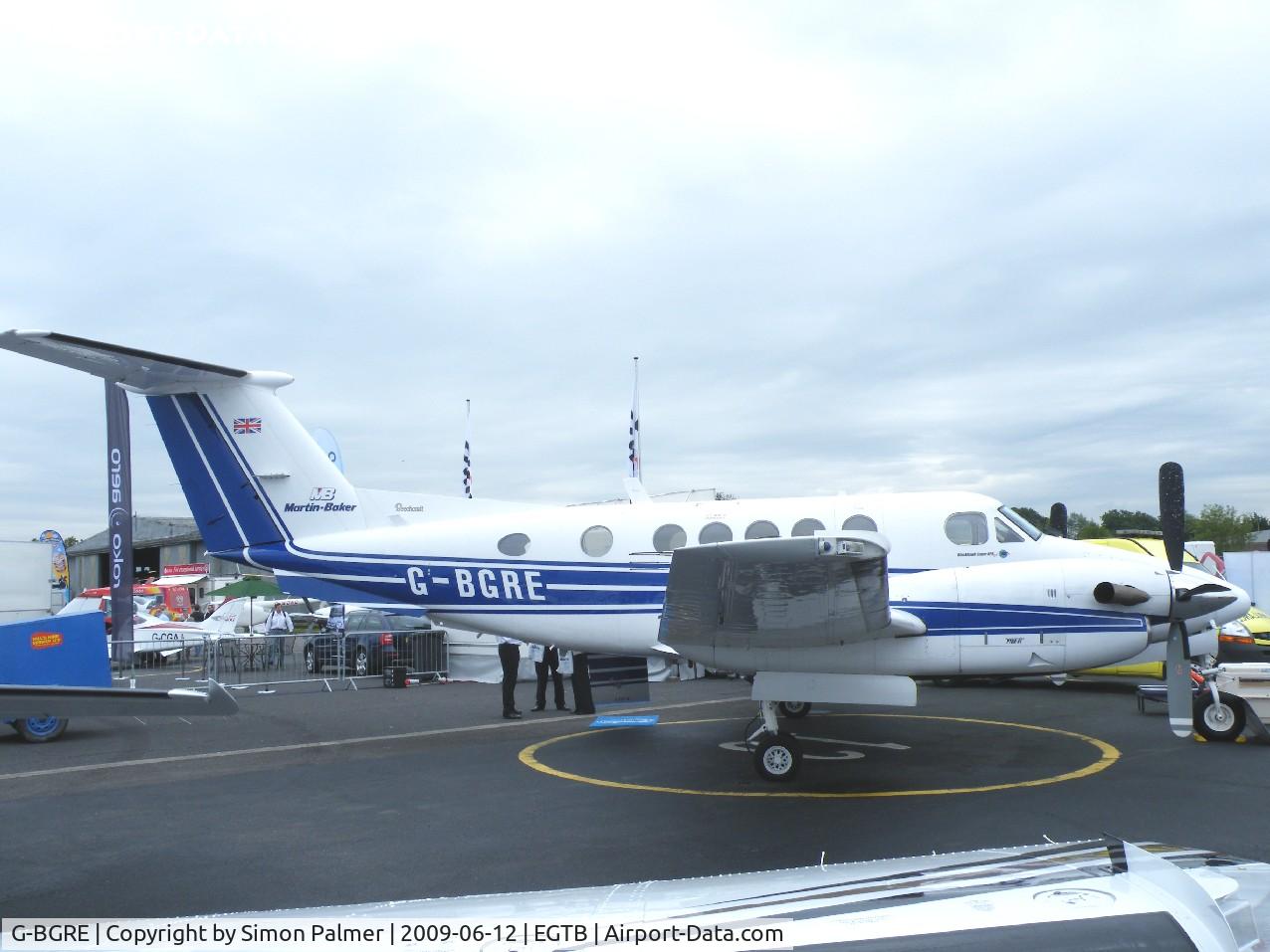 G-BGRE, 1979 Beech 200 Super King Air C/N BB-568, Super King Air at Aero Expo 2009