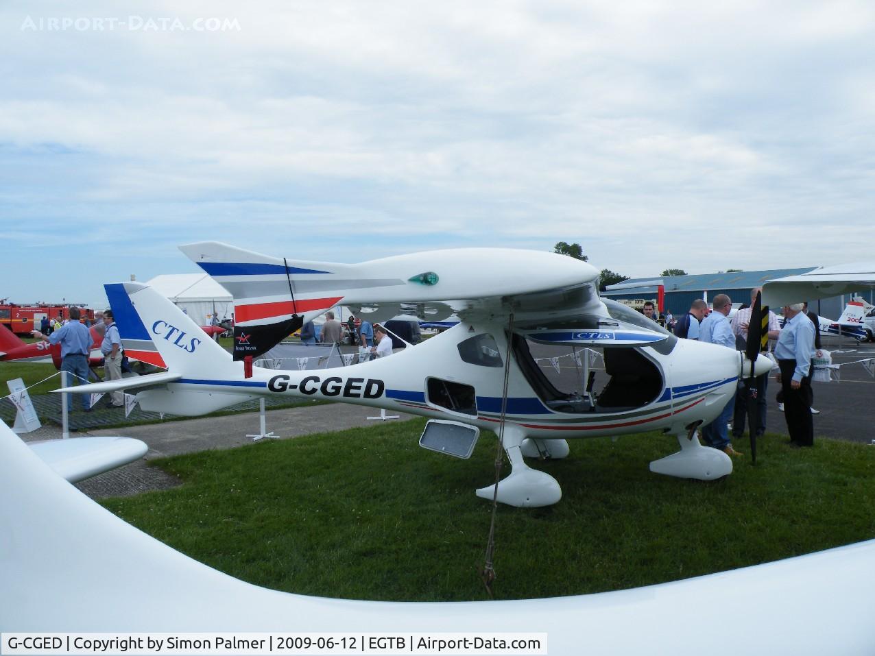 G-CGED, Flight Design CTLS C/N Not found G-CGED, Flight Design CT exhibited at Aero Expo