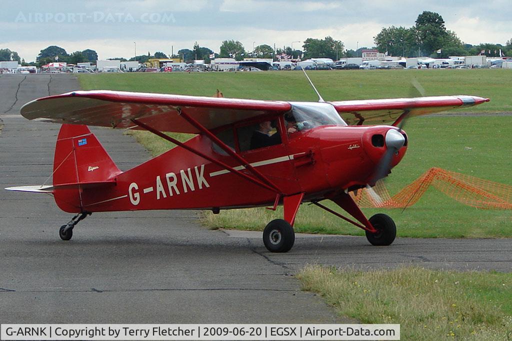 G-ARNK, 1961 Piper PA-22-108 Colt Colt C/N 22-8622, Piper Pa-22-108 at North Weald on 2009 Air Britain Fly-in Day 1