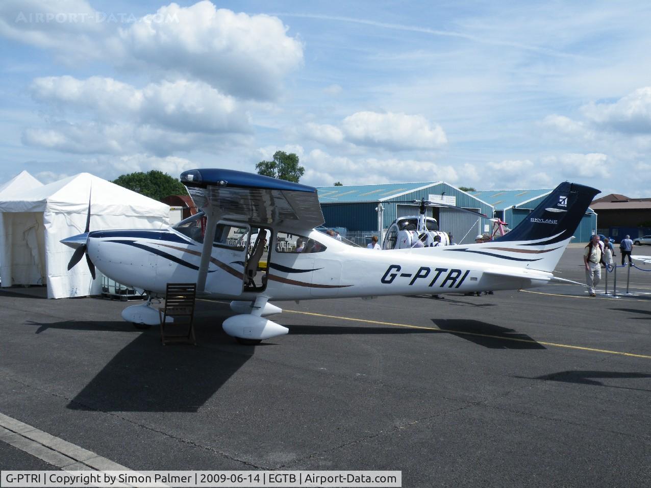 G-PTRI, 2008 Cessna 182T Skylane C/N 18282059, Cessna 182 Skylane exhibited at Aero Expo