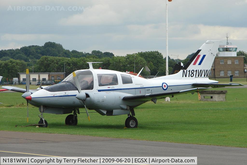 N181WW, 1965 Beagle B-206 Series 1 C/N B018, Beagle B.206 at North Weald on 2009 Air Britain Fly-in Day 1