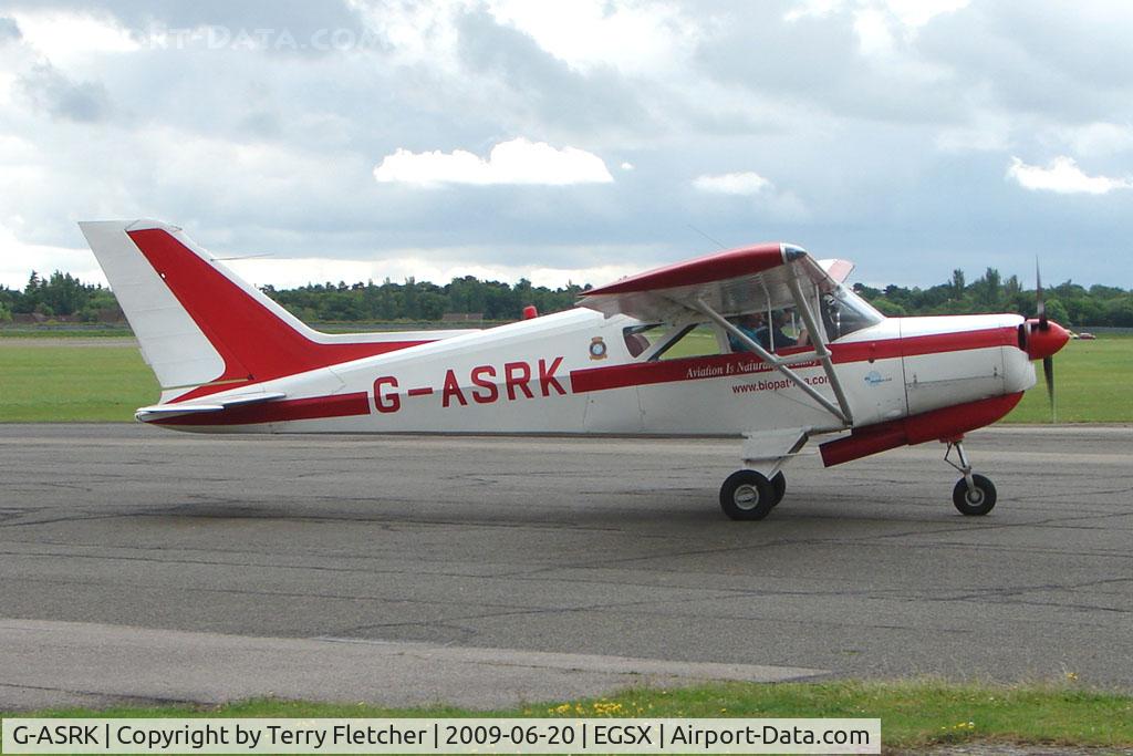 G-ASRK, 1964 Beagle A-109 Airdale C/N B.538, Airedale at North Weald on 2009 Air Britain Fly-in Day 1