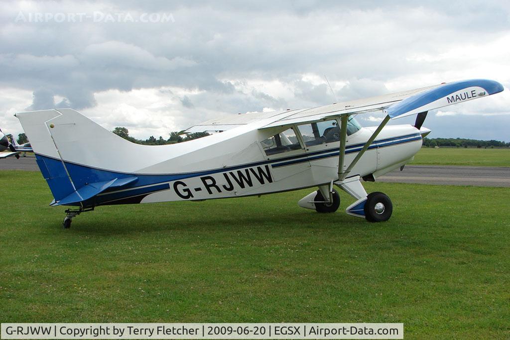 G-RJWW, 1979 Maule M-5-235C Lunar Rocket C/N 7250C, Maule at North Weald on 2009 Air Britain Fly-in Day 1