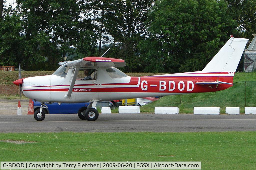 G-BDOD, 1975 Reims F150M C/N 1266, Cessna 150M at North Weald on 2009 Air Britain Fly-in Day 1