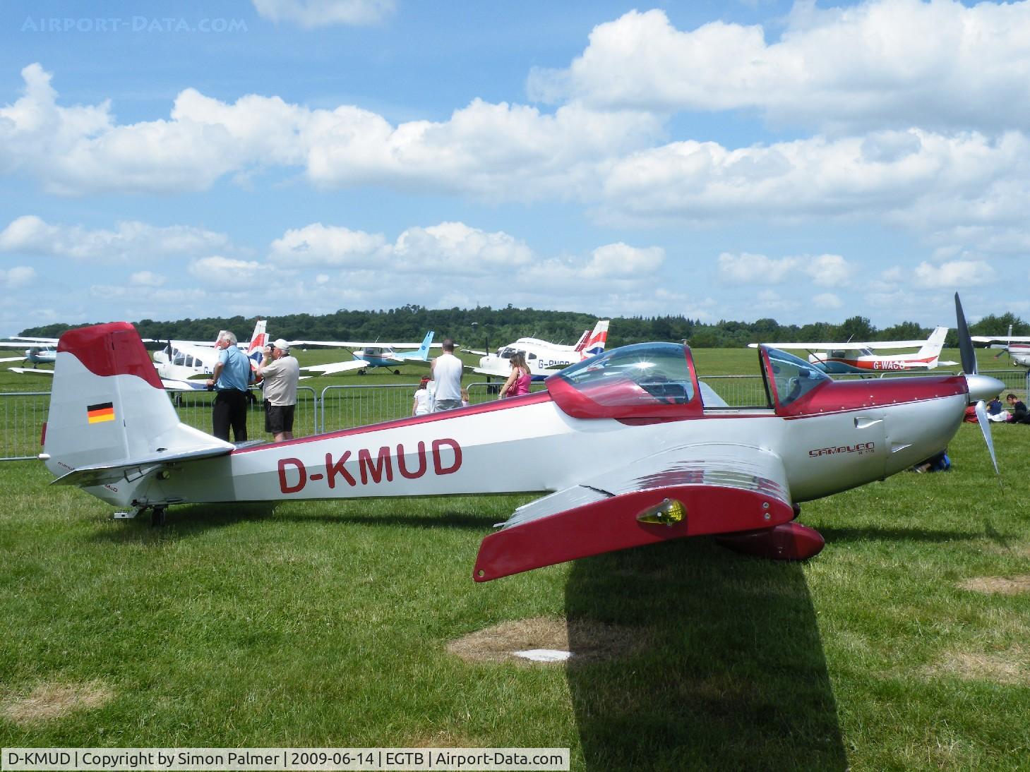 D-KMUD, M&D Flugzeugbau AVo-68 R-115 Samburo C/N 009, Samburo R115 exhibited at Aero Expo 2009