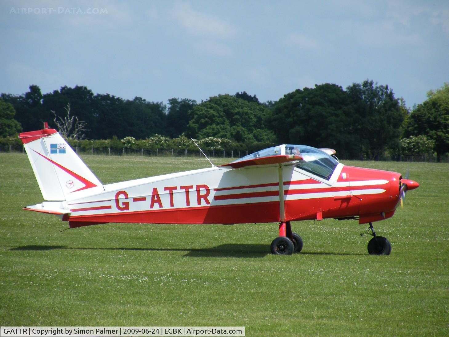 G-ATTR, 1966 Bolkow Bo-208C Junior C/N 612, Bo208 visiting Sywell