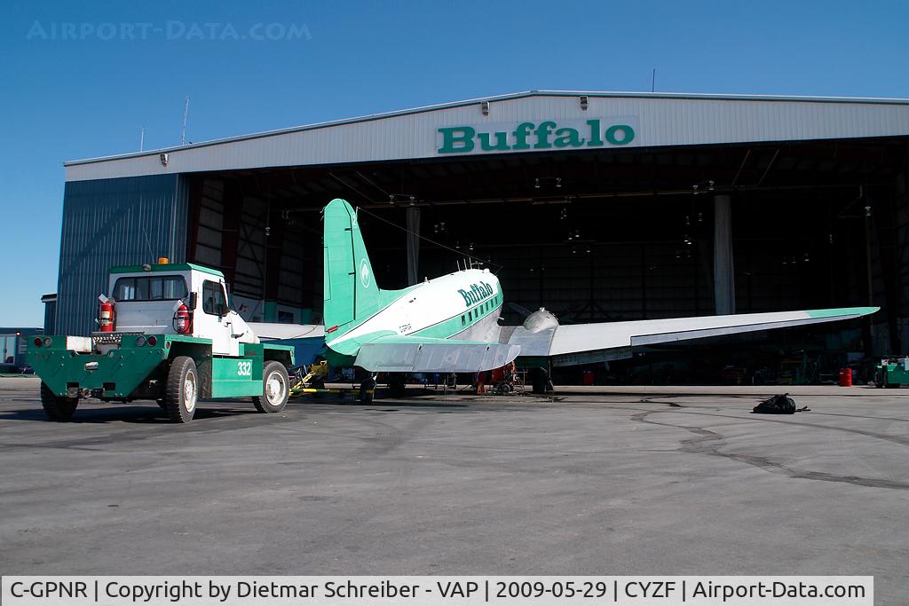 C-GPNR, 1942 Douglas DC3C-S1C3G (C-47A) C/N 13333, Buffalo Airways DC3
