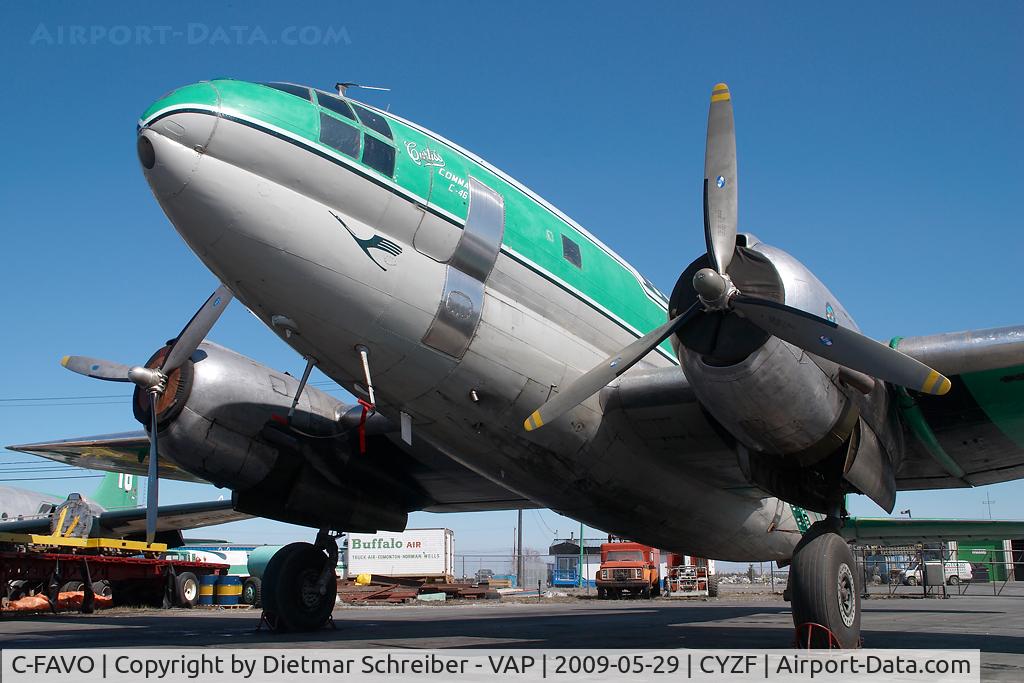 C-FAVO, 1944 Curtiss C-46D Commando C/N 33242, Buffalo Airways Curtiss C46