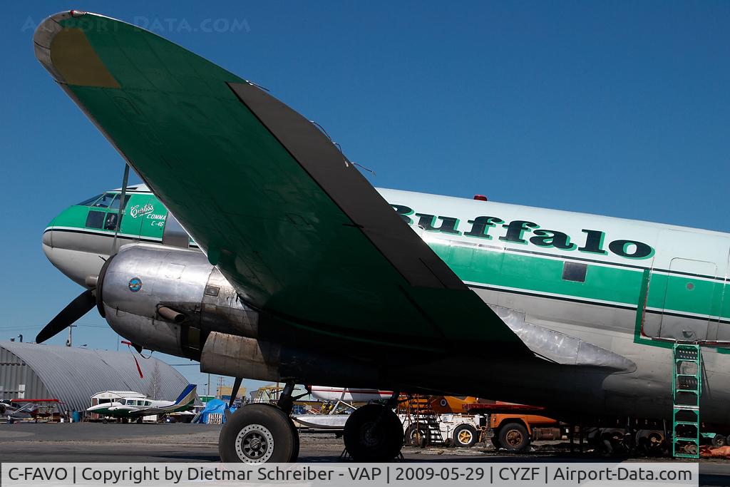 C-FAVO, 1944 Curtiss C-46D Commando C/N 33242, Buffalo Airways Curtiss C46
