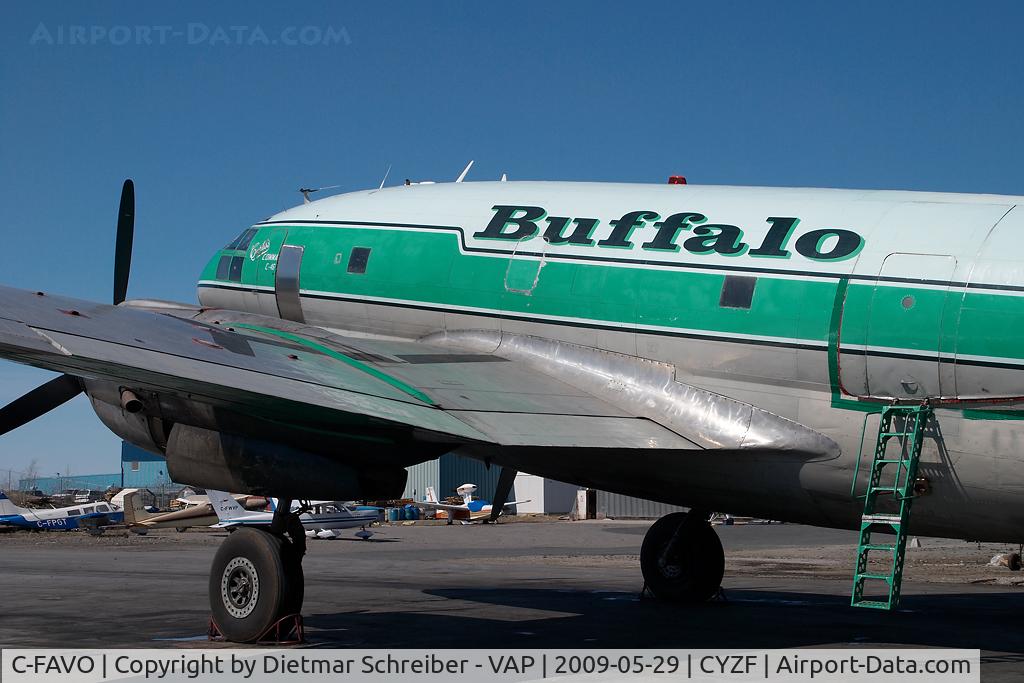 C-FAVO, 1944 Curtiss C-46D Commando C/N 33242, Buffalo Airways Curtiss C46