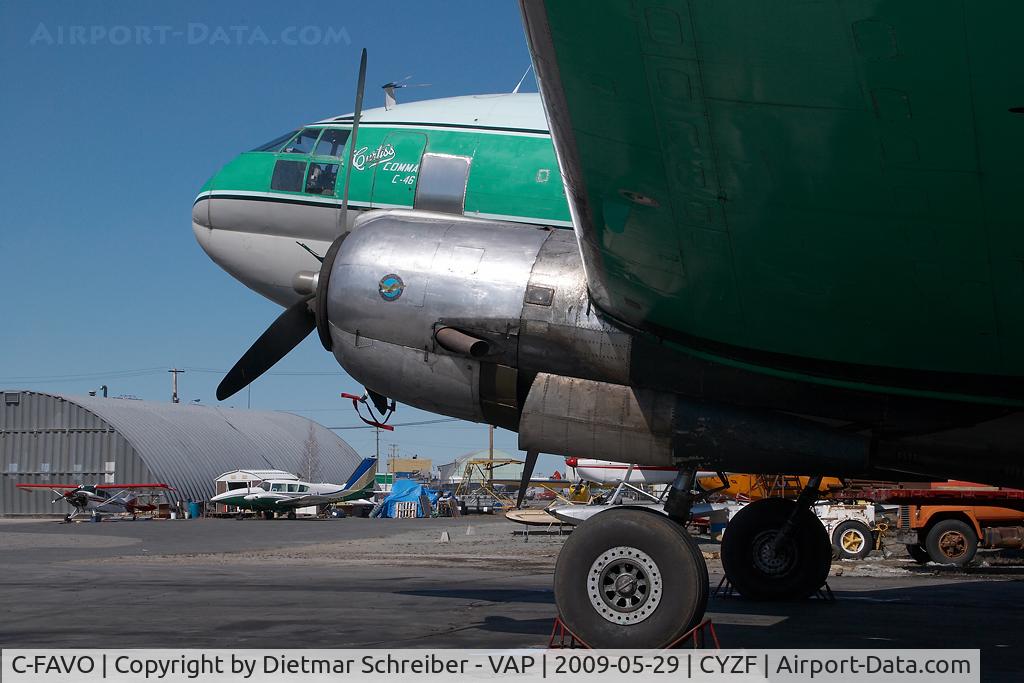 C-FAVO, 1944 Curtiss C-46D Commando C/N 33242, Buffalo Airways Curtiss C46