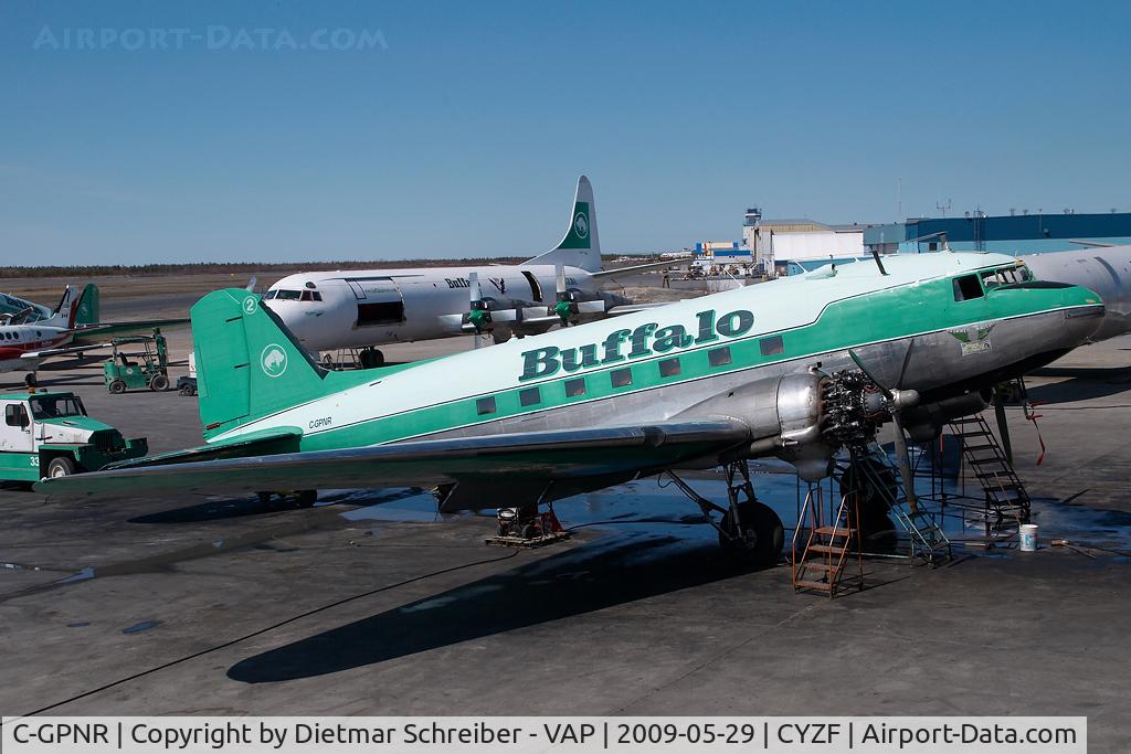 C-GPNR, 1942 Douglas DC3C-S1C3G (C-47A) C/N 13333, Buffalo Airways DC3