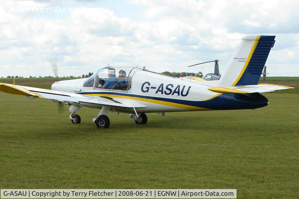 G-ASAU, 1962 Morane-Saulnier MS-880B Rallye Club C/N 179, Rallye 880B at Wickenby on 2009 Wings and Wheel Show