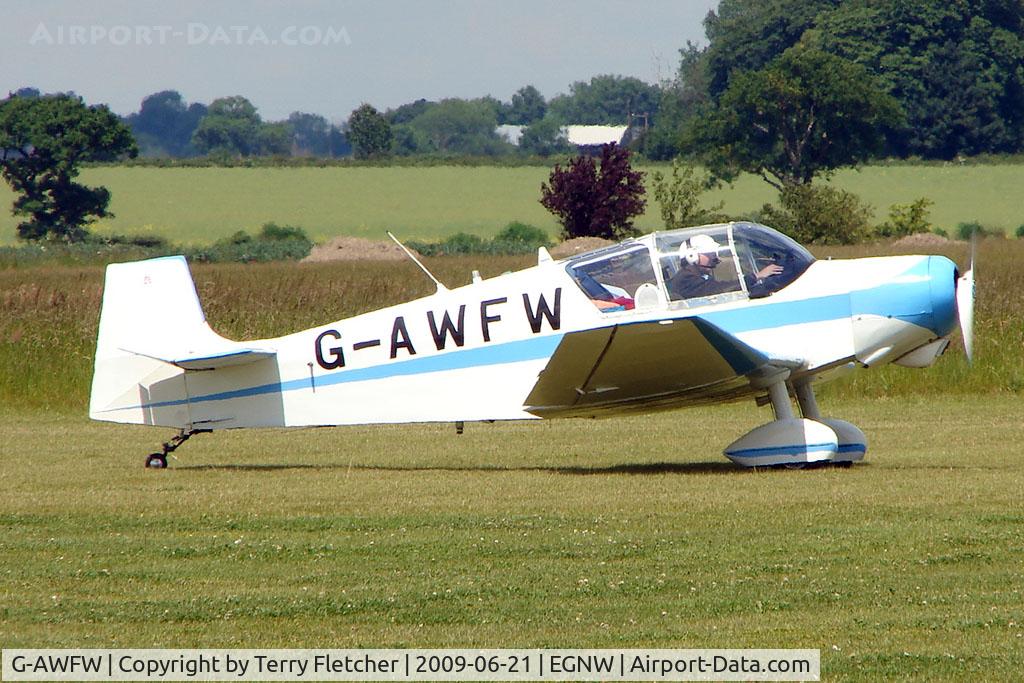 G-AWFW, 1957 SAN Jodel D-117 C/N 599, Jodel D117 at Wickenby on 2009 Wings and Wheel Show