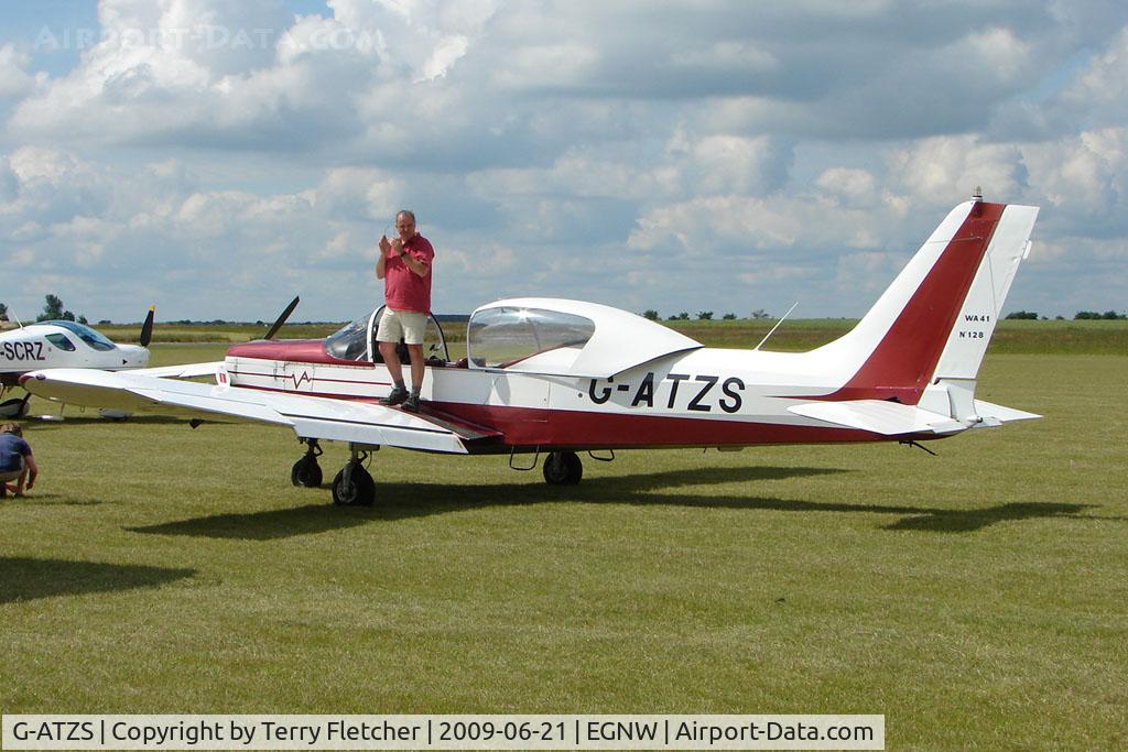 G-ATZS, 1966 Wassmer WA-41 Baladou C/N 128, Wassmer WA41 at Wickenby on 2009 Wings and Wheel Show