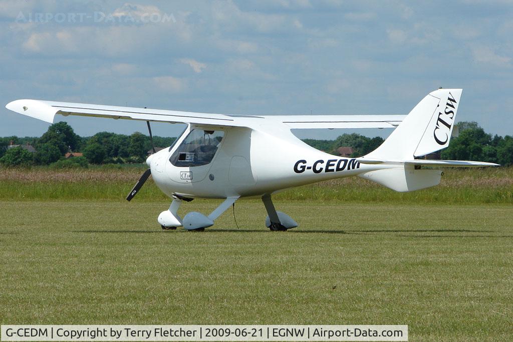 G-CEDM, 2006 Flight Design CTSW C/N 8214, CTSW at Wickenby on 2009 Wings and Wheel Show