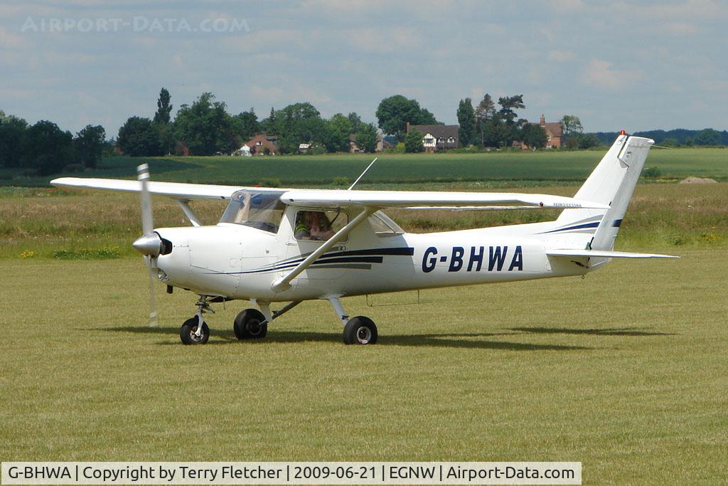 G-BHWA, 1980 Reims F152 C/N 1775, Cessna F152 at Wickenby on 2009 Wings and Wheel Show
