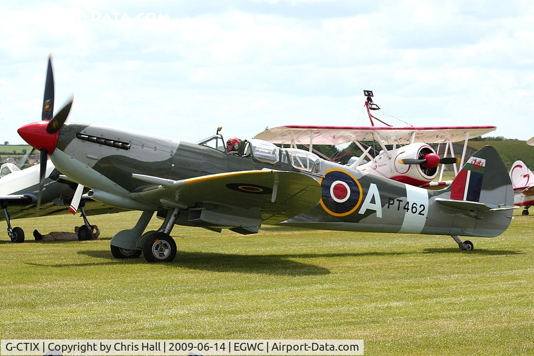 G-CTIX, 1944 Supermarine 509 Spitfire TR.IX (HF.IXe) C/N Not found G-CTIX, Cosford Airshow 2009