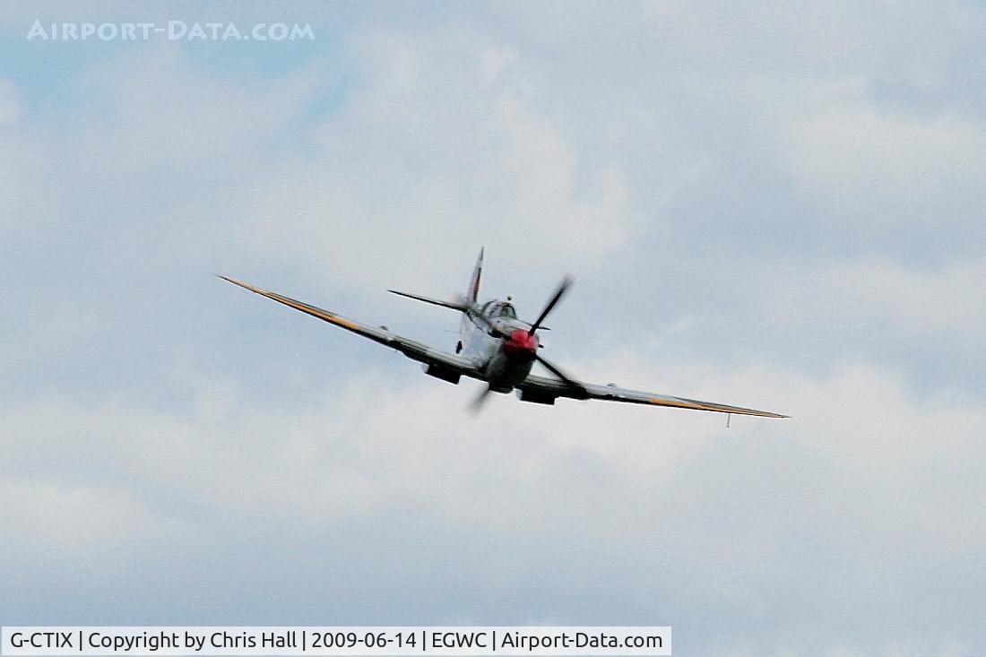 G-CTIX, 1944 Supermarine 509 Spitfire TR.IX (HF.IXe) C/N Not found G-CTIX, Cosford Airshow 2009