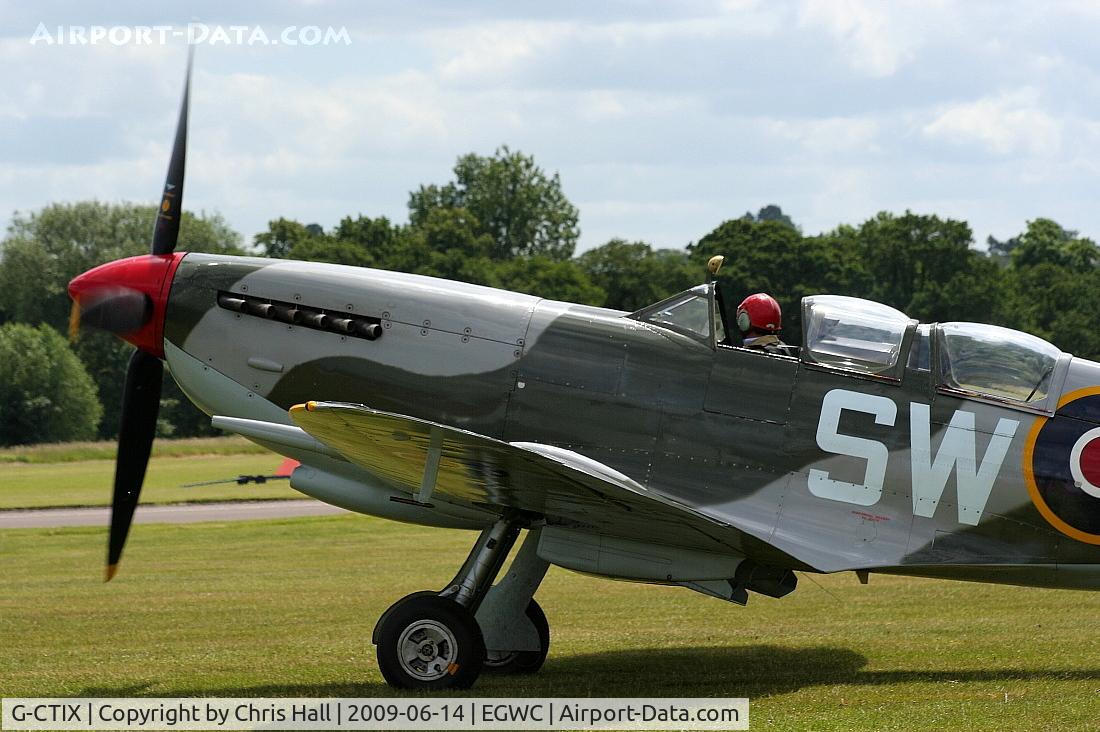 G-CTIX, 1944 Supermarine 509 Spitfire TR.IX (HF.IXe) C/N Not found G-CTIX, Cosford Airshow 2009