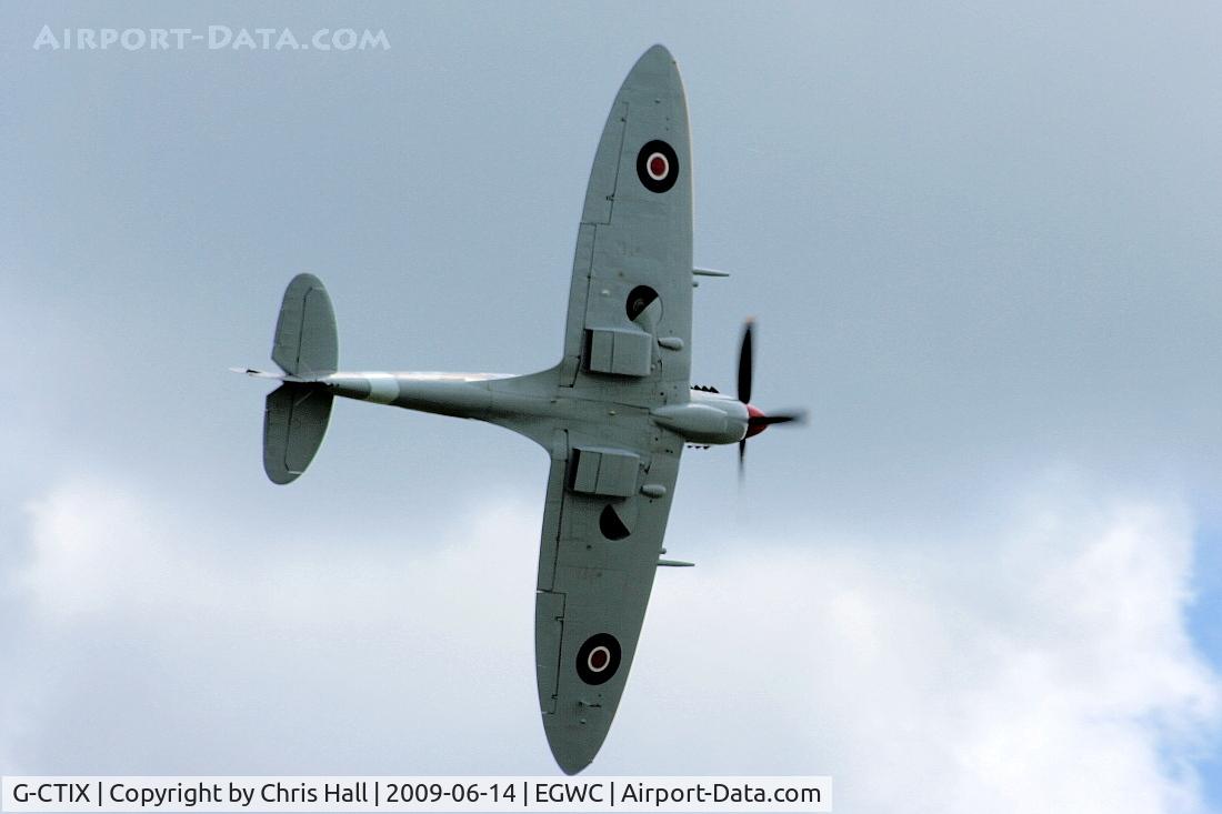 G-CTIX, 1944 Supermarine 509 Spitfire TR.IX (HF.IXe) C/N Not found G-CTIX, Cosford Airshow 2009