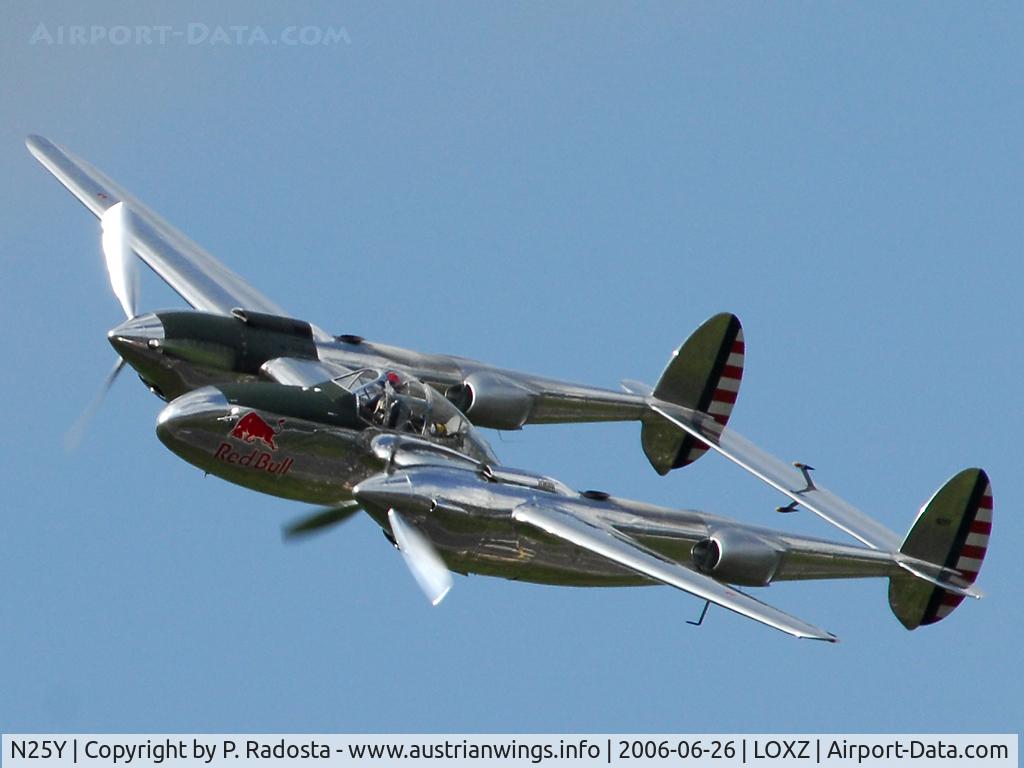 N25Y, 1944 Lockheed P-38L-5LO Lightning C/N AF44-53254, First public display of this baby - Airpower09