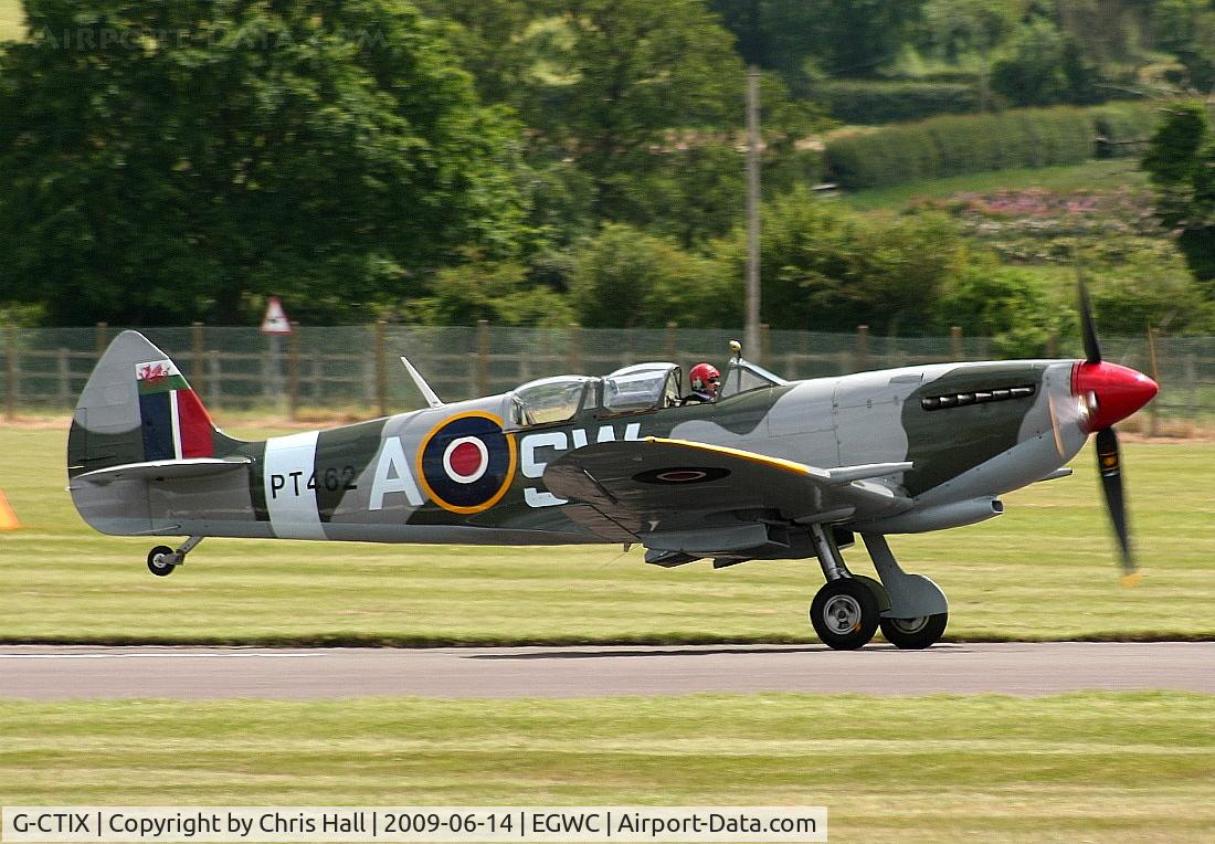 G-CTIX, 1944 Supermarine 509 Spitfire TR.IX (HF.IXe) C/N Not found G-CTIX, Cosford Airshow 2009