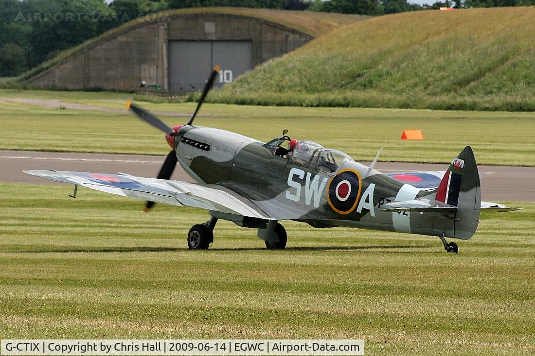 G-CTIX, 1944 Supermarine 509 Spitfire TR.IX (HF.IXe) C/N Not found G-CTIX, Cosford Airshow 2009