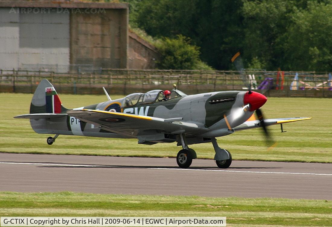 G-CTIX, 1944 Supermarine 509 Spitfire TR.IX (HF.IXe) C/N Not found G-CTIX, Cosford Airshow 2009