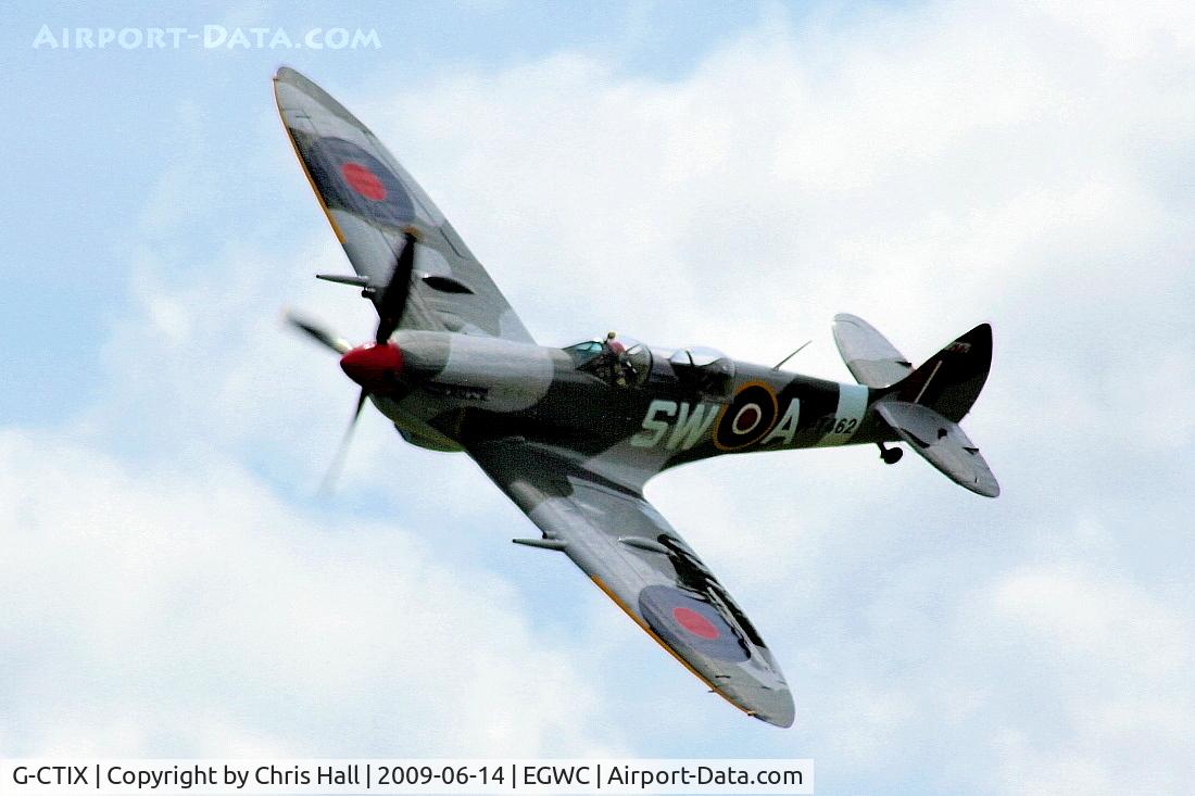 G-CTIX, 1944 Supermarine 509 Spitfire TR.IX (HF.IXe) C/N Not found G-CTIX, Cosford Airshow 2009