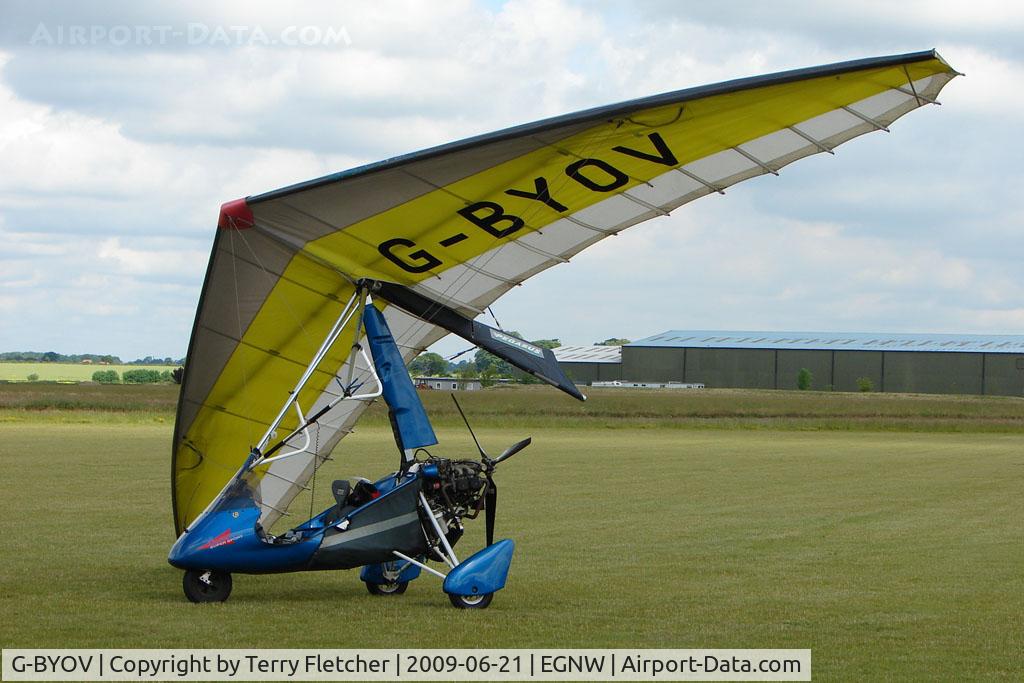 G-BYOV, 1999 Pegasus Quantum 15-912 C/N 7554, Pegasus Flexwing at Wickenby on 2009 Wings and Wheel Show