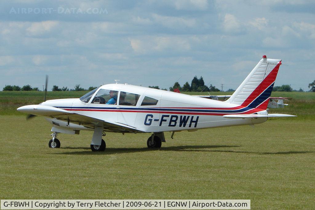 G-FBWH, 1968 Piper PA-28R-180 Cherokee Arrow C/N 28R-30368, Piper at Wickenby on 2009 Wings and Wheel Show