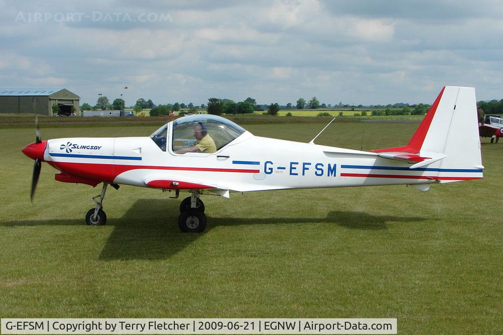 G-EFSM, 1989 Slingsby T-67M-260 Firefly C/N 2072, Slingsby T67 at Wickenby on 2009 Wings and Wheel Show