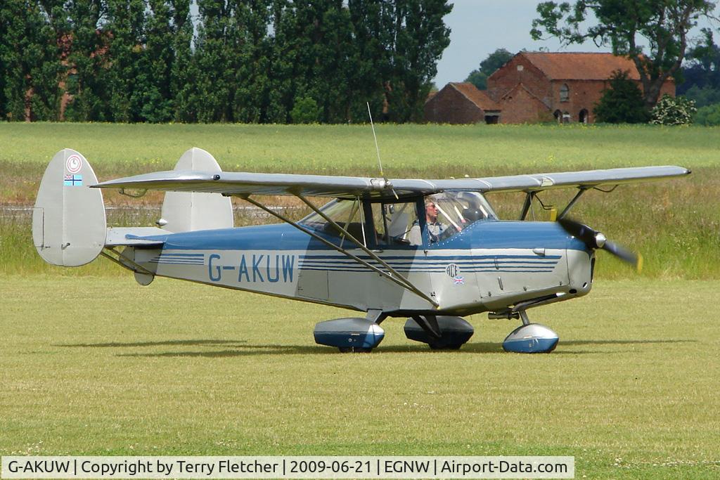 G-AKUW, 1948 Chrislea CH-3 Super Ace 2 C/N 105, Chrislea CH3 Super Ace at Wickenby on 2009 Wings and Wheel Show
