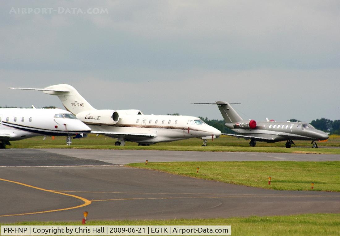 PR-FNP, 1997 Cessna 750 Citation X Citation X C/N 750-0028, Cessna 750 Citation 10, owned by the former Formula 1 champion Nelson Piquet