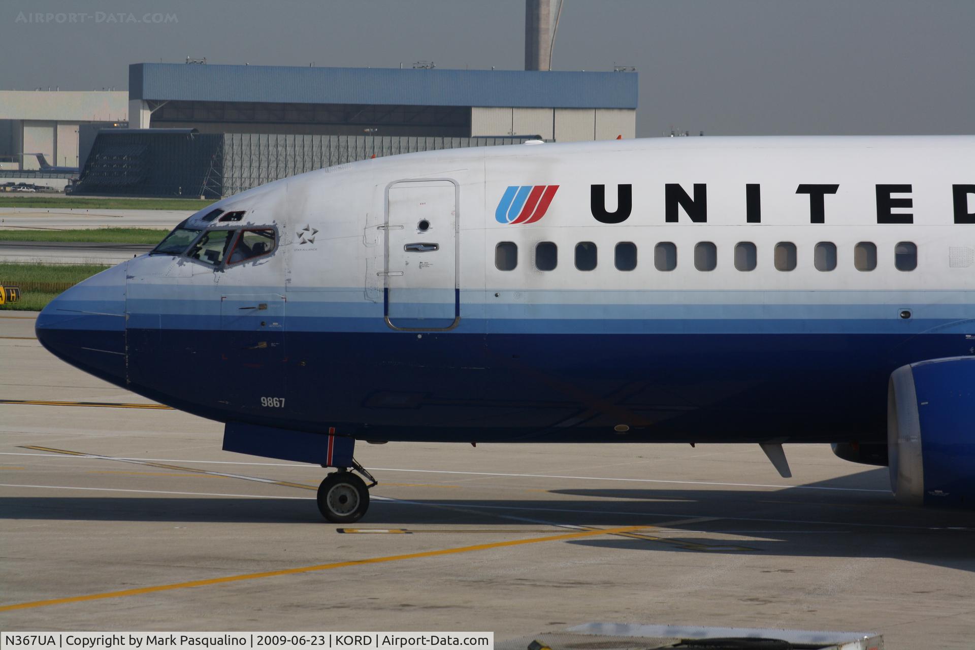 N367UA, 1989 Boeing 737-322 C/N 24536, Boeing 737-300
