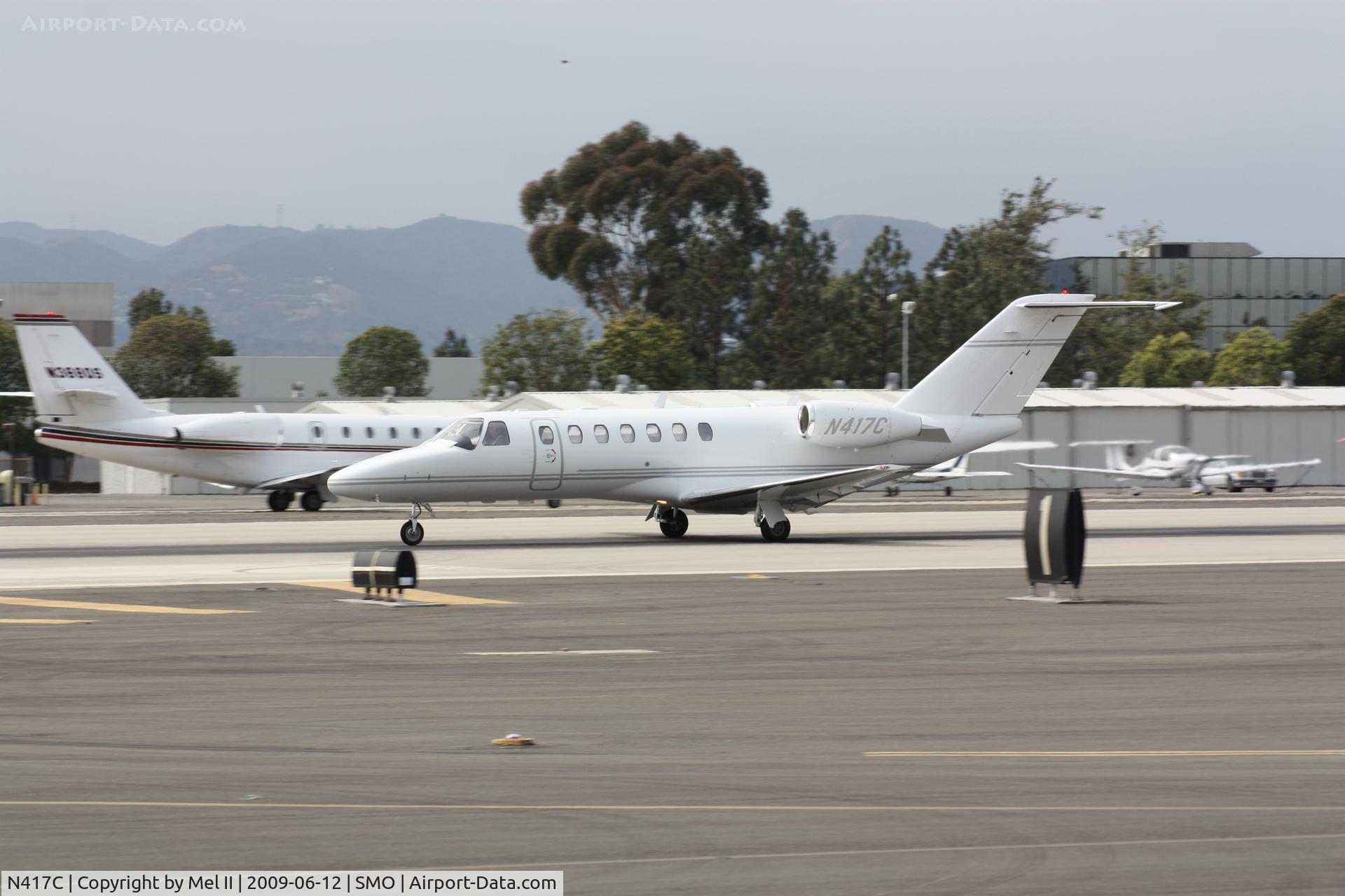 N417C, 2005 Cessna 525B CitationJet CJ3 C/N 525B0006, Departing RWY 21
