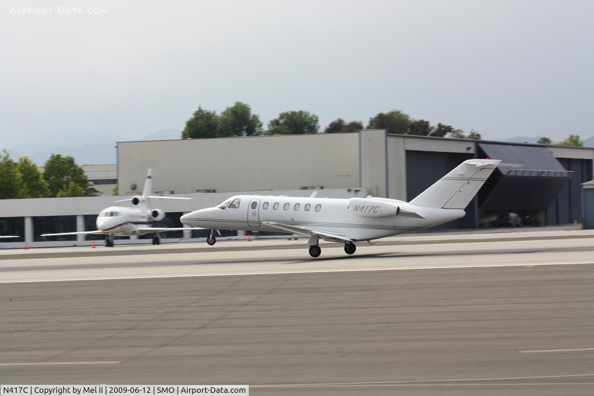 N417C, 2005 Cessna 525B CitationJet CJ3 C/N 525B0006, Departing RWY 21