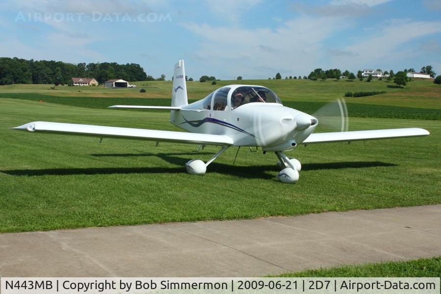 N443MB, 2007 Vans RV-10 C/N 40629, Father's Day fly-in at Beach City, Ohio