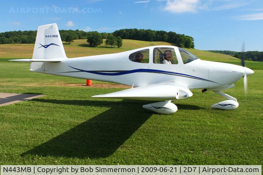 N443MB, 2007 Vans RV-10 C/N 40629, Father's Day fly-in at Beach City, Ohio