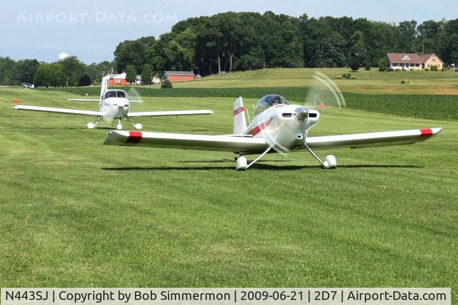N443SJ, 1989 Vans RV-4 C/N 264, Father's Day fly-in at Beach City, Ohio
