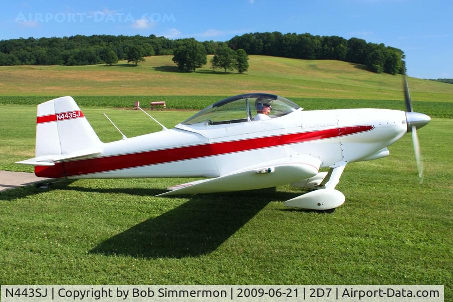 N443SJ, 1989 Vans RV-4 C/N 264, Father's Day fly-in at Beach City, Ohio